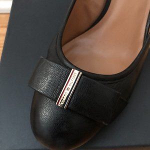 Tommy Hilfiger twKendley2 Black Leather Pump Shoes 10 M